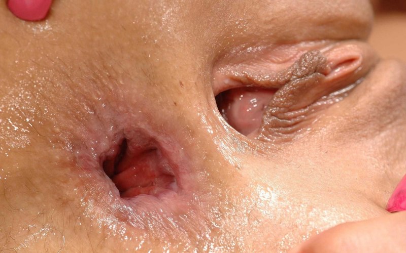 Анальная дырка крупным планом