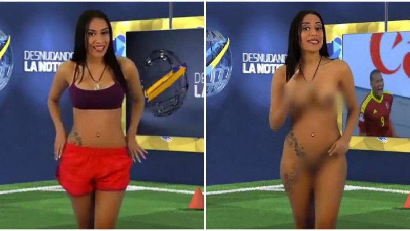 Голые телеведущие женщины