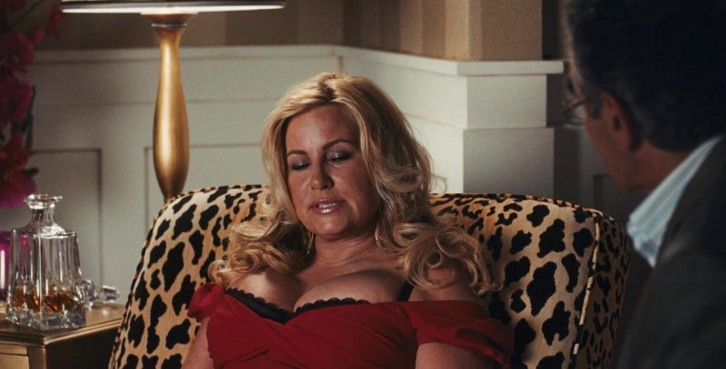 Jennifer Vaughn в чулках без трусиков