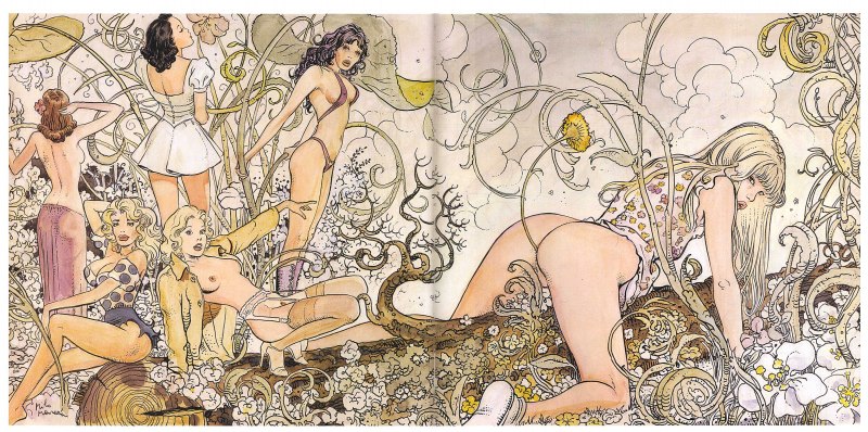 Голая Мила Кунис и Натали Портман