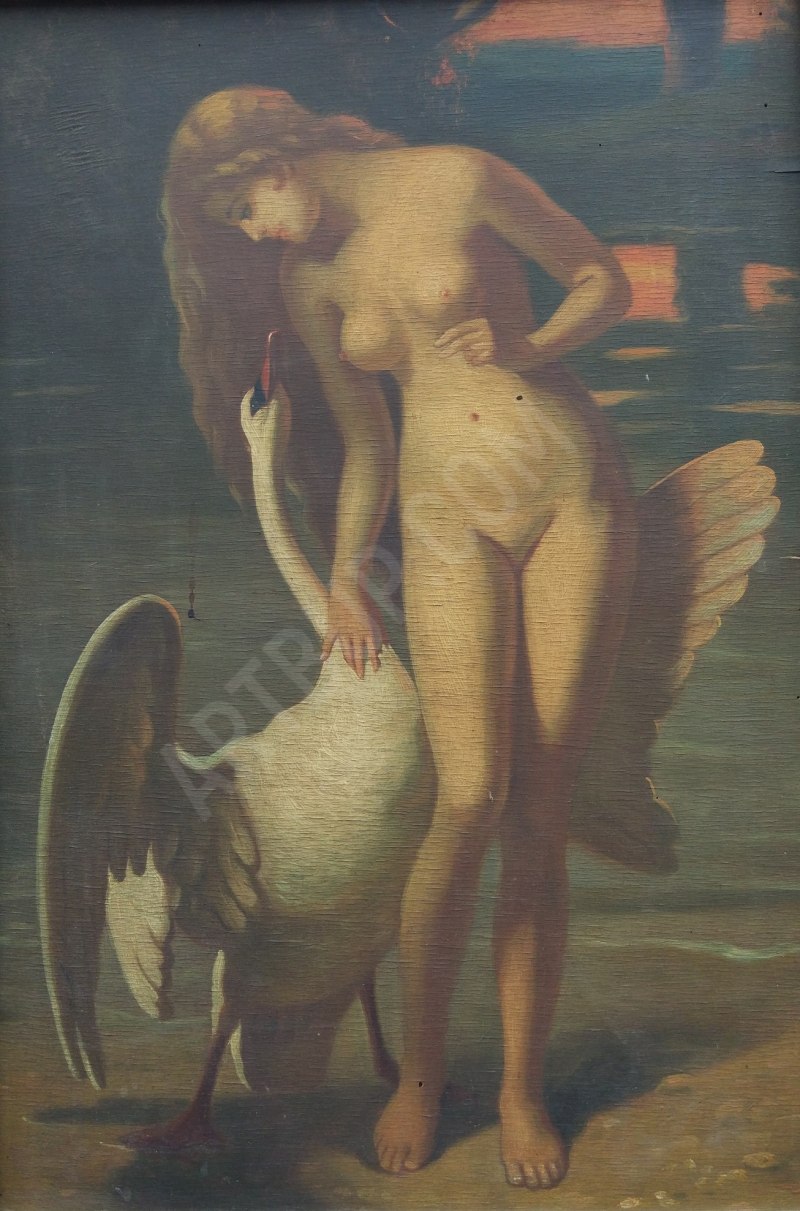 Леда и лебедь. Ф. Буше