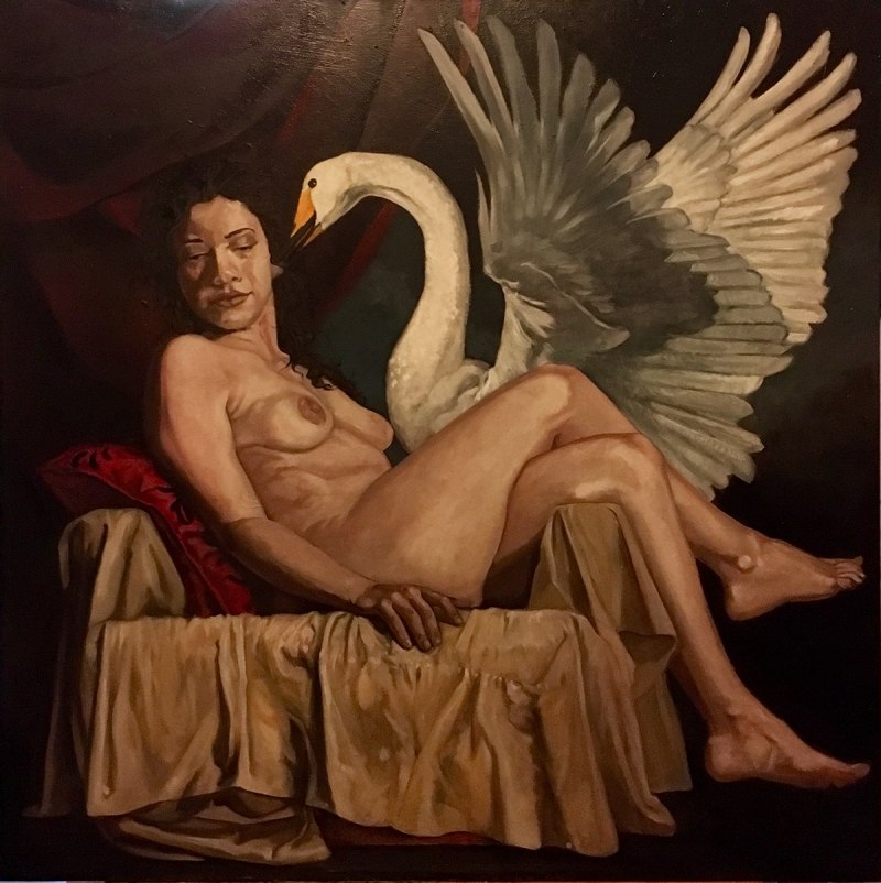 Калмаков "Леда и лебедь"