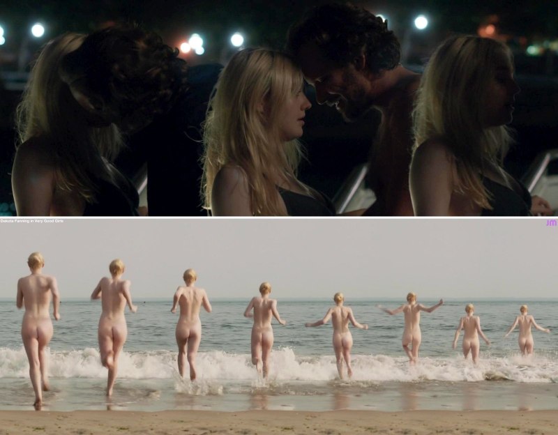 Голая Дакота Фаннинг в фильме