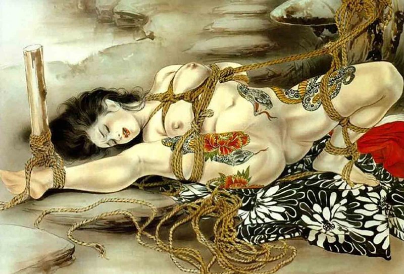 Jito Джито японский художник шибари