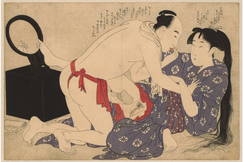 Китагава Утамаро эротические Гравюры