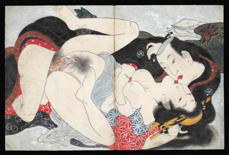 Порнографическое укиё э сюнга