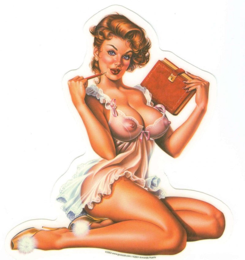 Порнография в стиле пин-ап