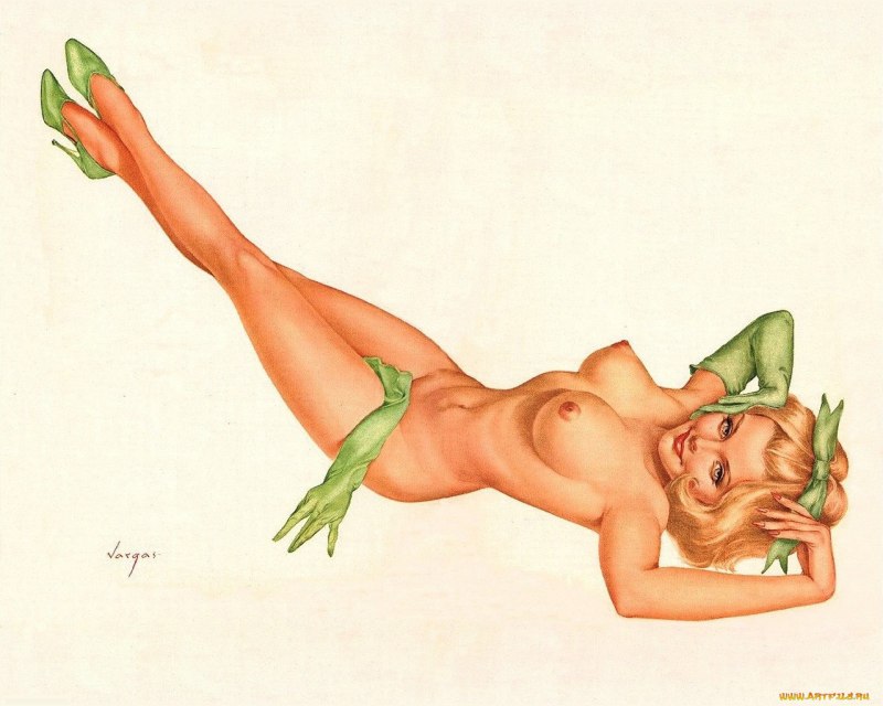 Пин-ап Эротический Альберто Варгас