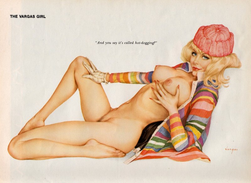 Мастурбация в стиле пин ап