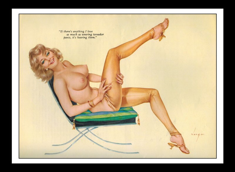 Ретро плакаты голые красотки с сиськами