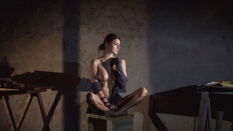 Модель Инна Тихонова ню модель