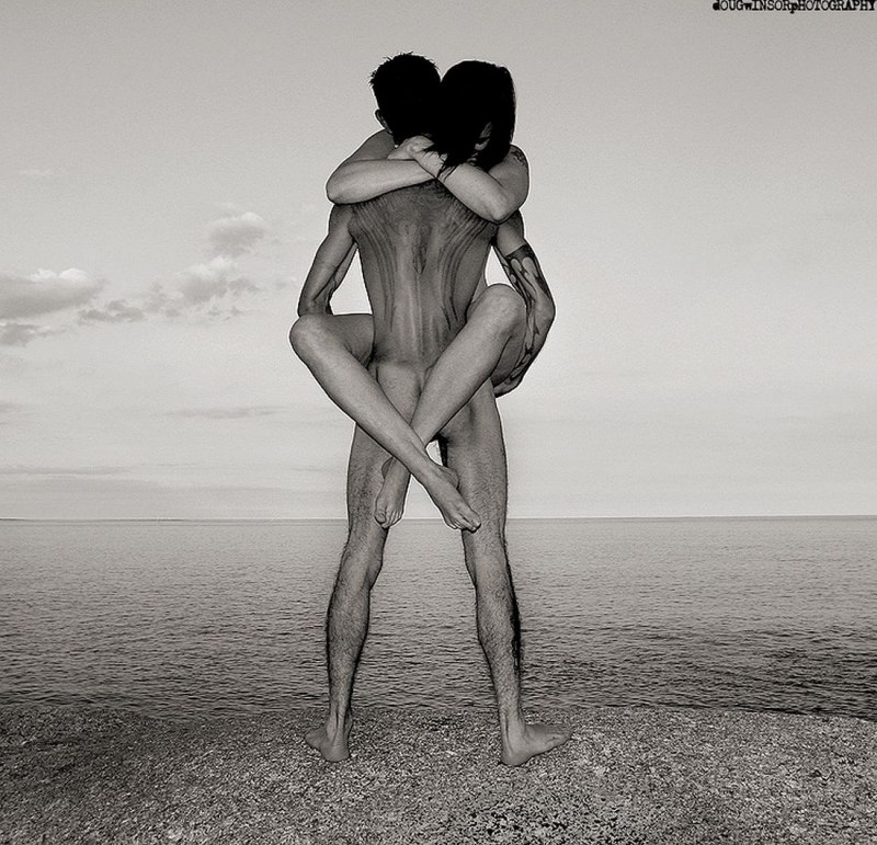 Фотосессия в стиле ню с парнем