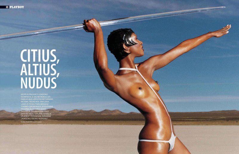 Известные спортсменки ню