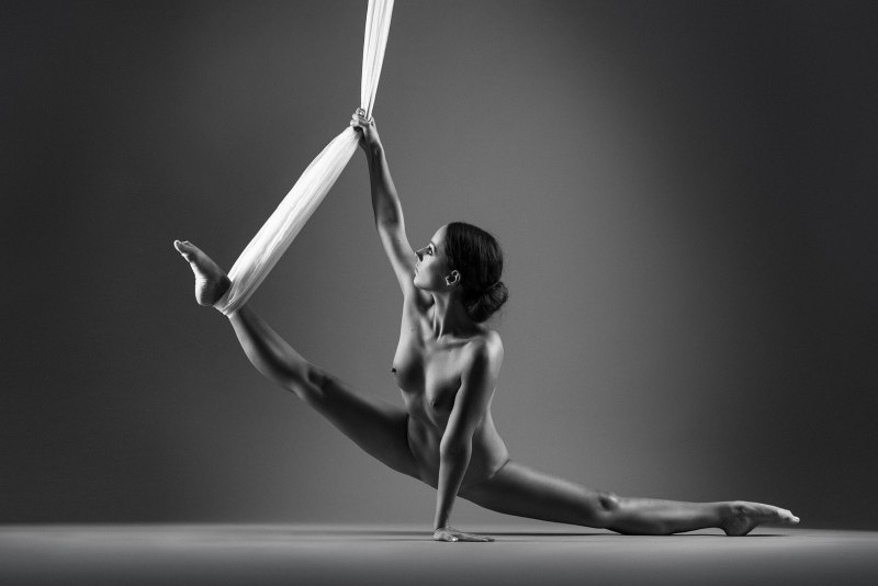 Naked gymnast балерина Ирина