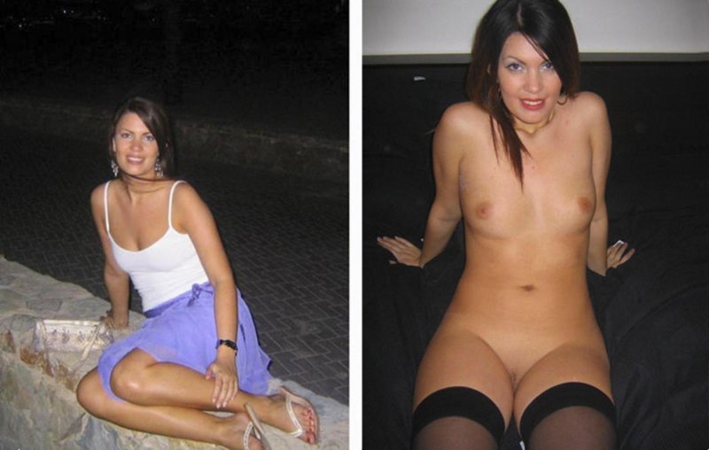 Одетые и раздетые женщины