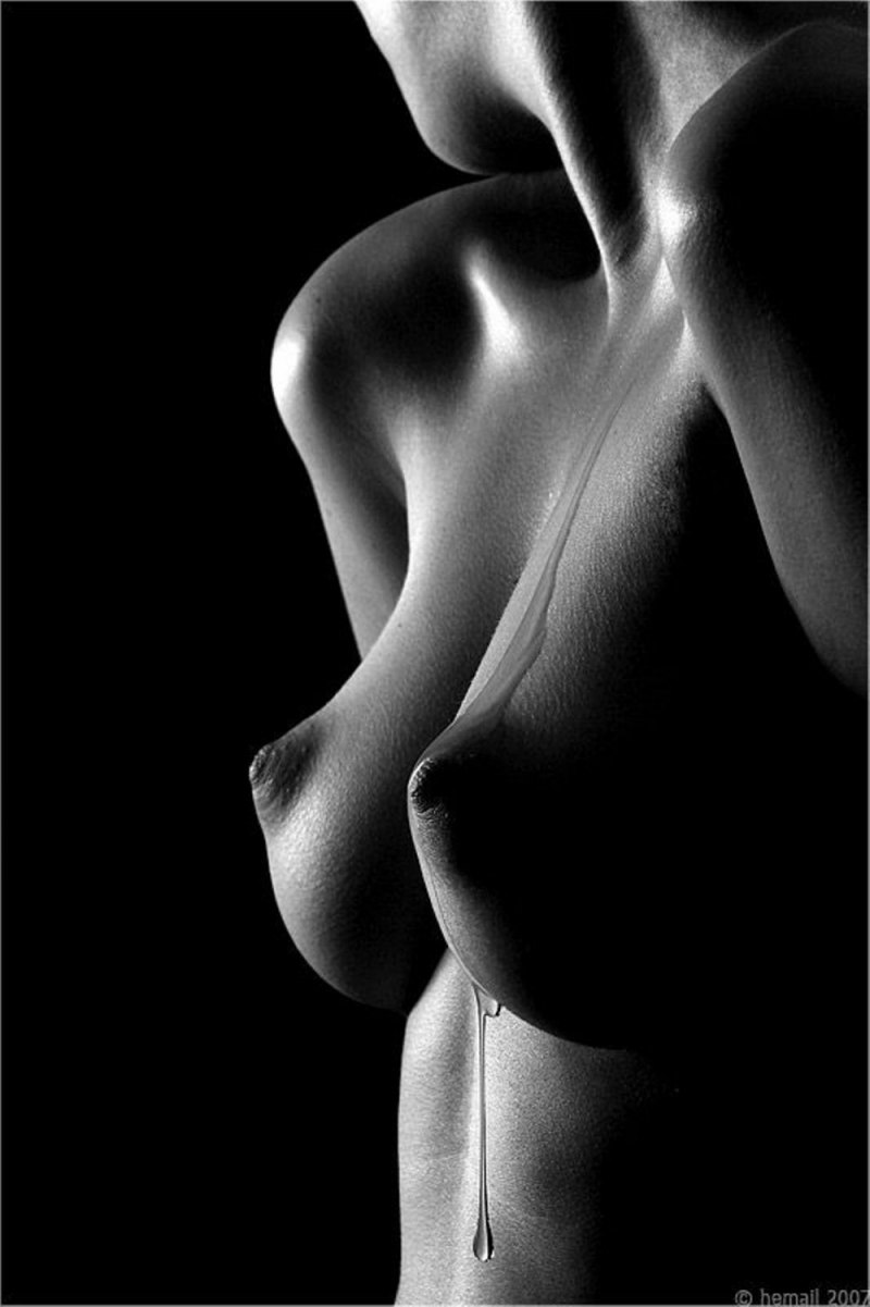 Эротическая фотосессия черно-белая