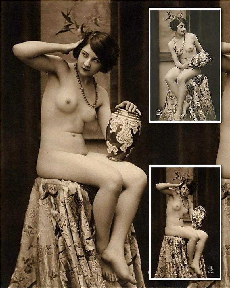 Голые подглядывания Винтаж