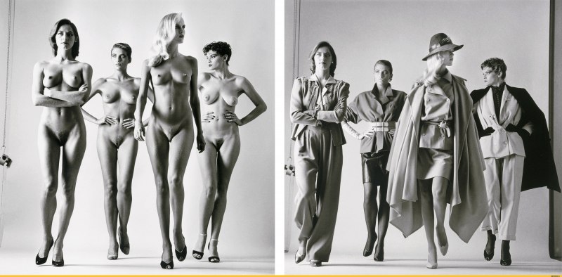 Хельмут Ньютон Vogue 1981 nude