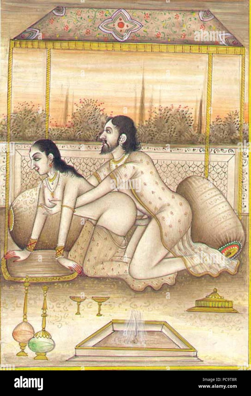 Индийские эротические иллюстрации