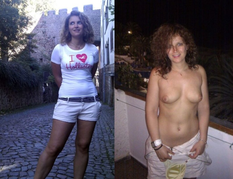 Одетые и раздетые взрослые дамы