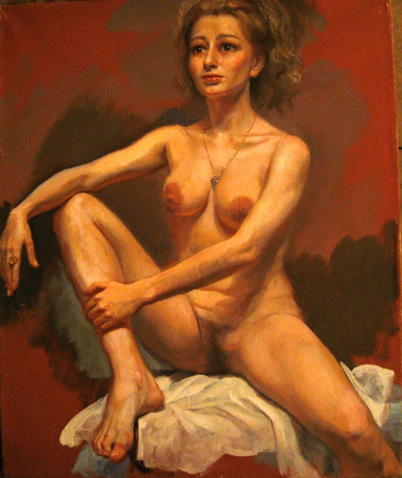 Художник Шилов обнаженка