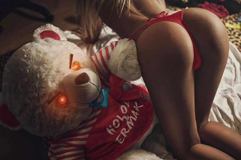 Новогодние попки