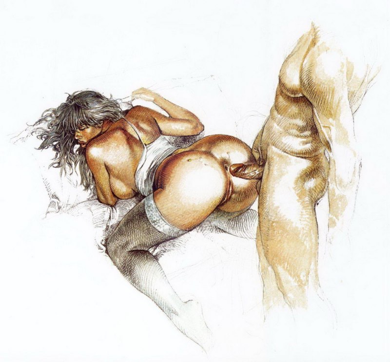 Плрнокоммиксы Паоло Серпиери