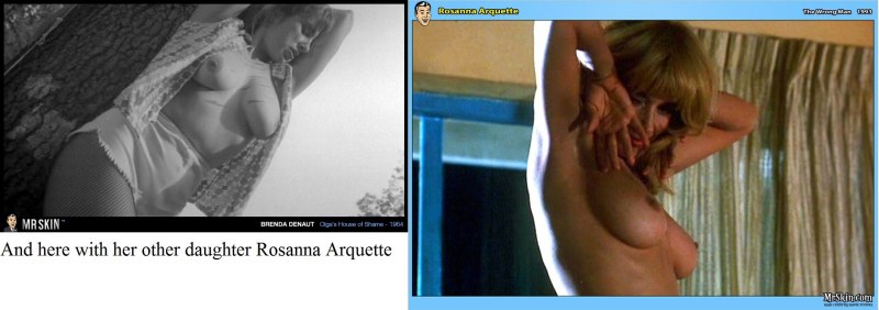 Rosanna Arquette sex Scenes the wrong man