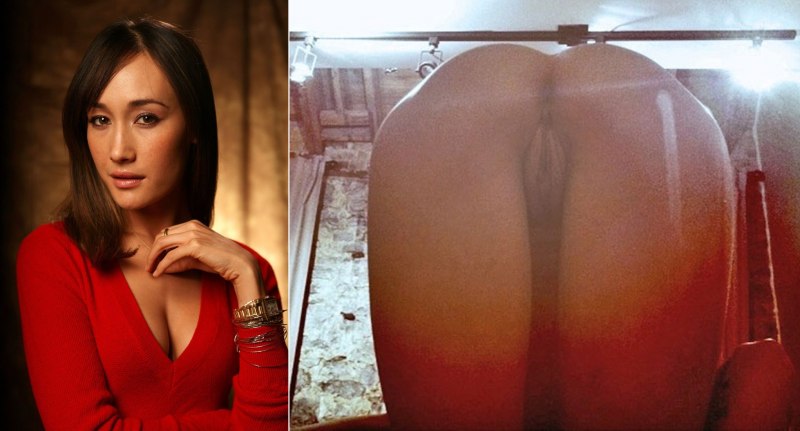 Мэгги Кью слив