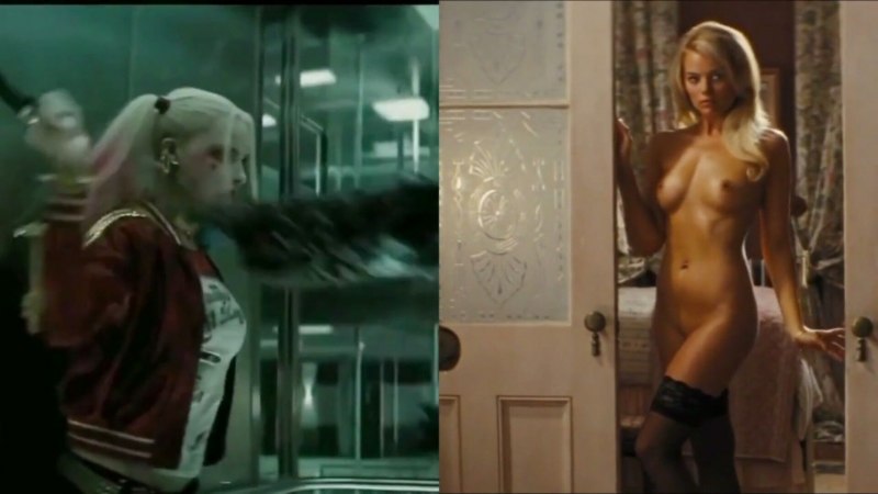 Отряд самоубийц голая Харли Квин