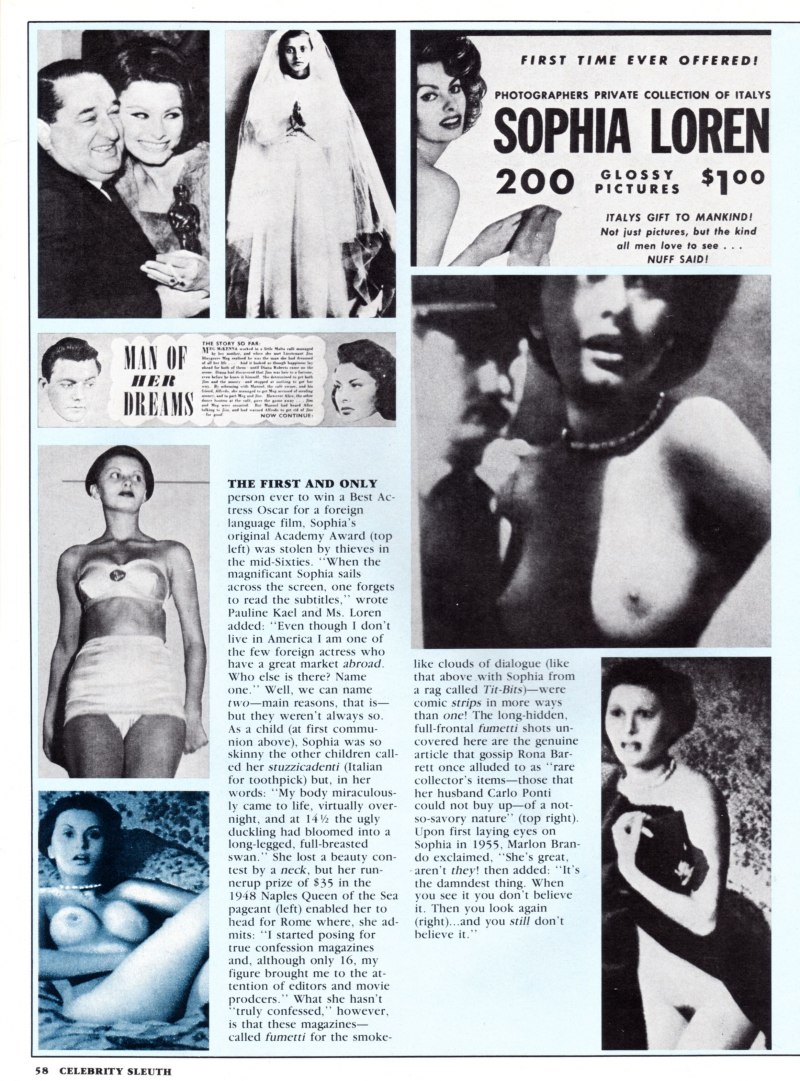 Эротические фильмы с Софи Лорен