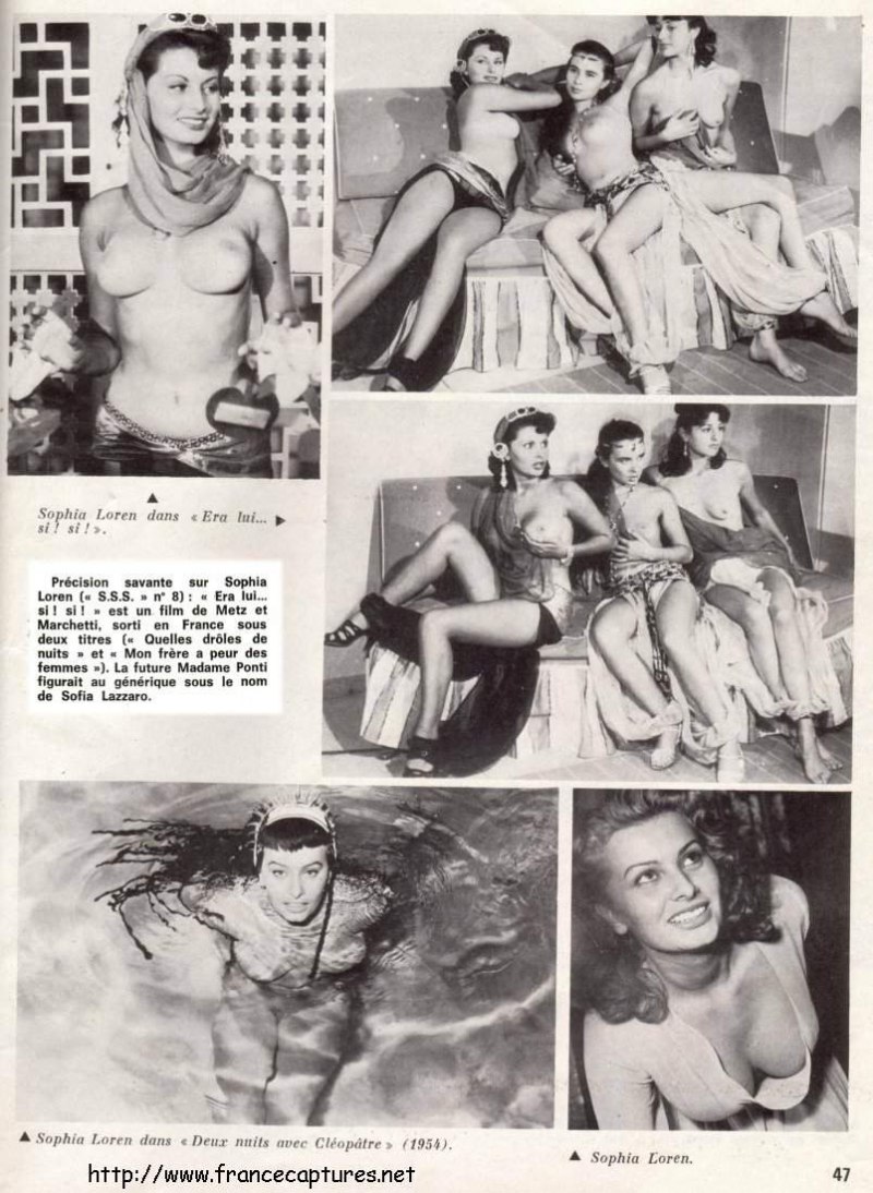 Клеопатра Софи Лорен xxx