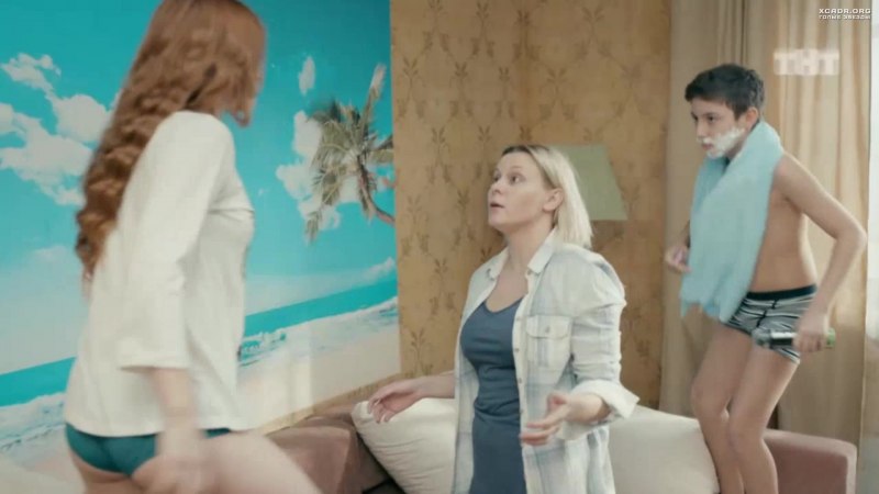 Ксения Суркова в Нижнем белье в сериале Ольга