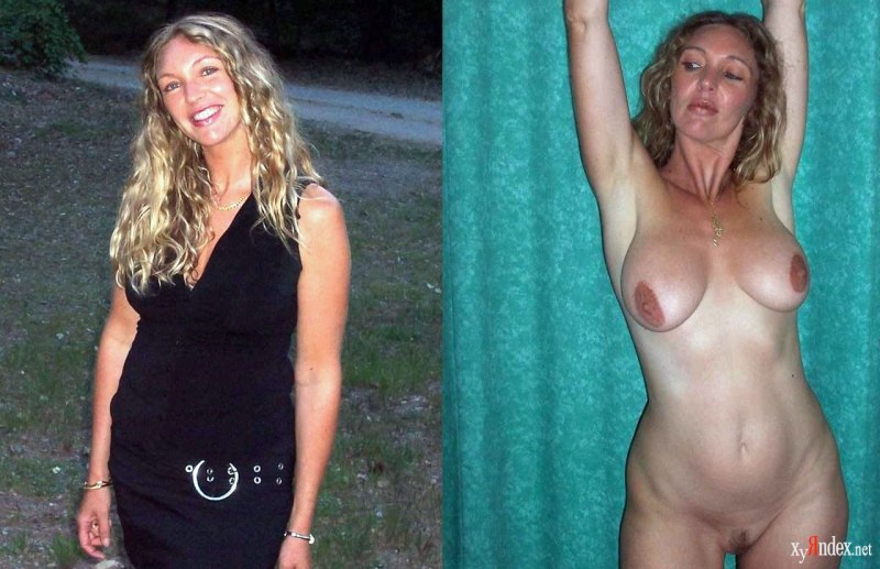 Одетые и раздетые взрослые дамы