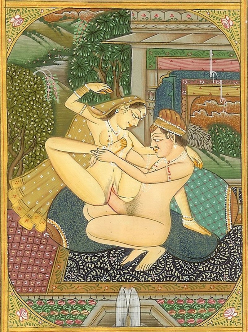 Древние эротические миниатюры