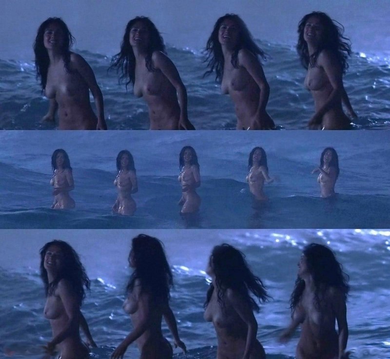 Голая салма Хайек в фильме Фрида