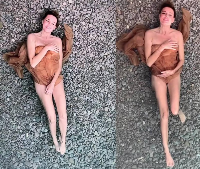 Любовь Толкалина обнаженной.