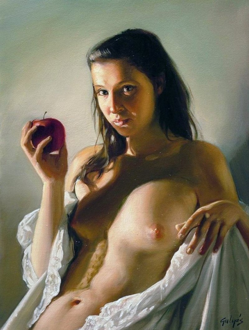 Laszlo художник картины nude