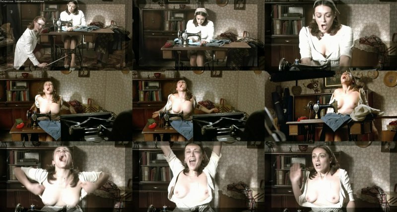 Голая "Валентина черная"