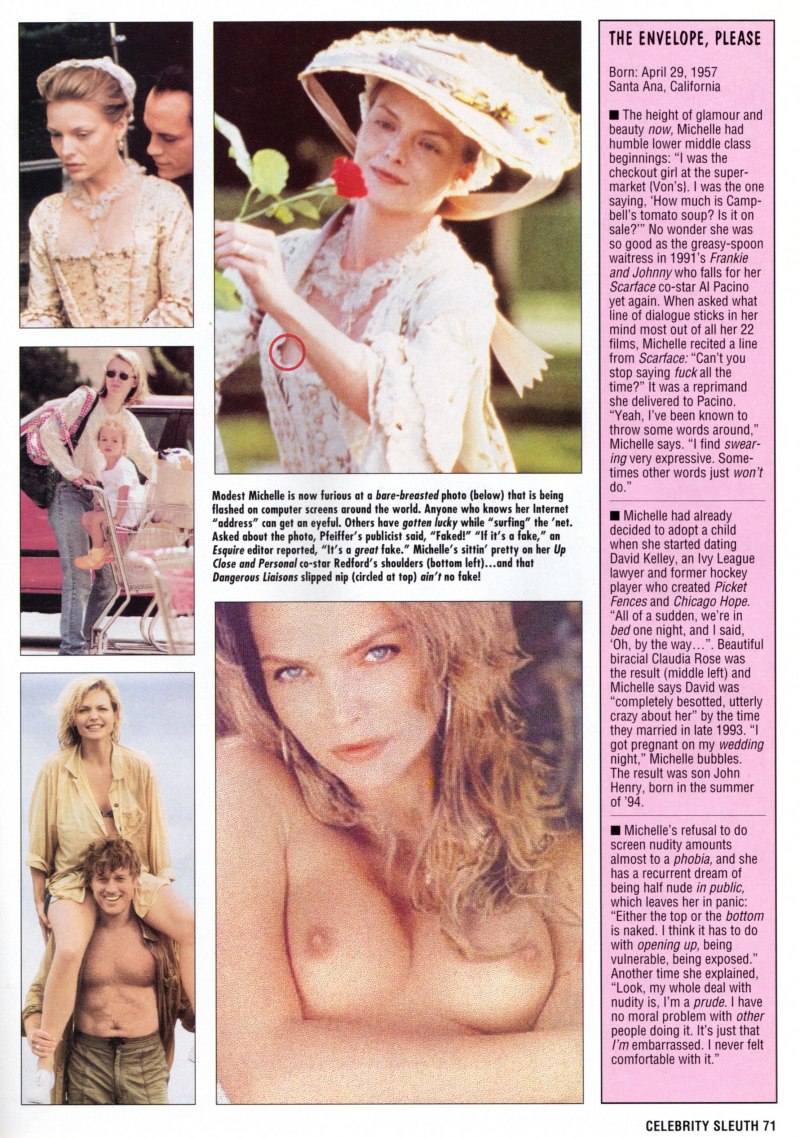 Мишель Пфайффер сиськи из фильма