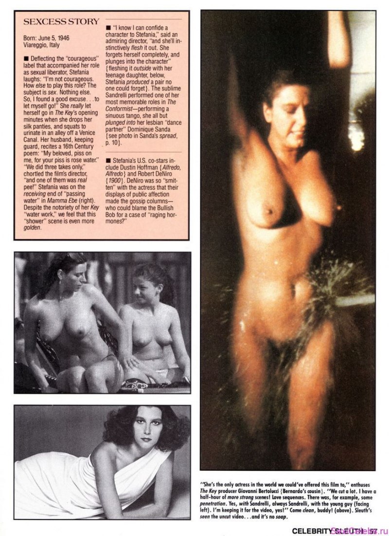 Голая Стефани Сандрелли