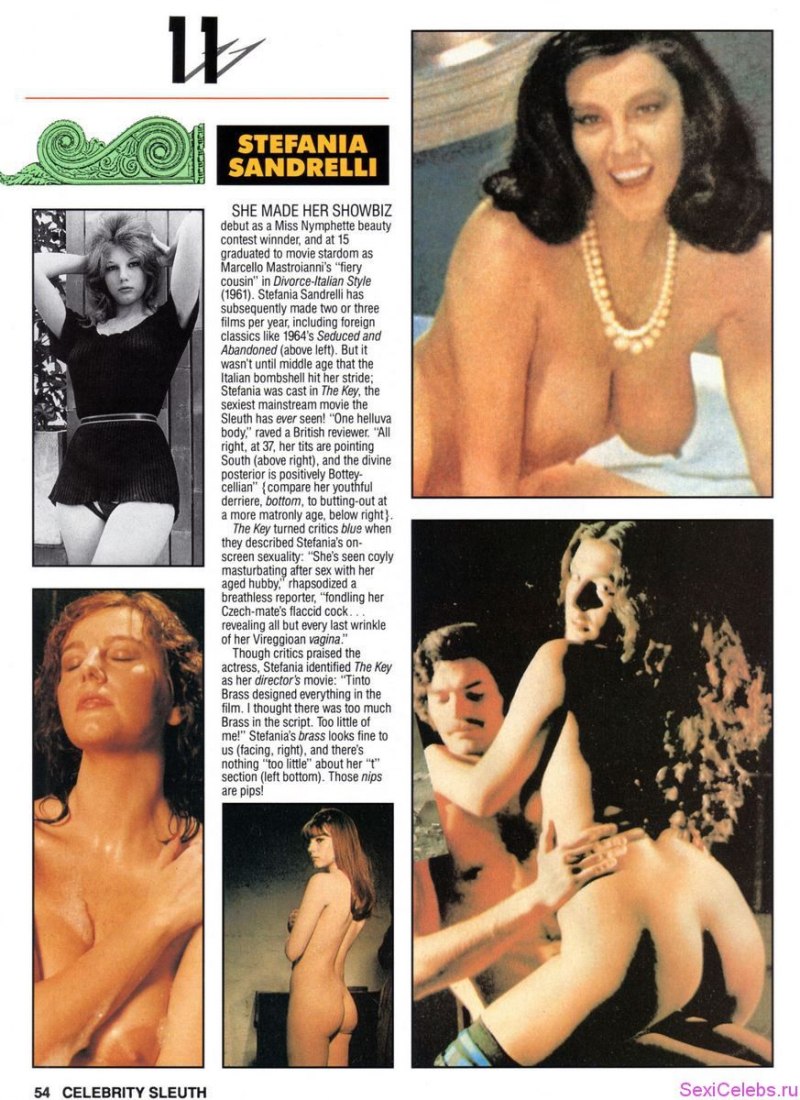 Стефания Сандрелли секси
