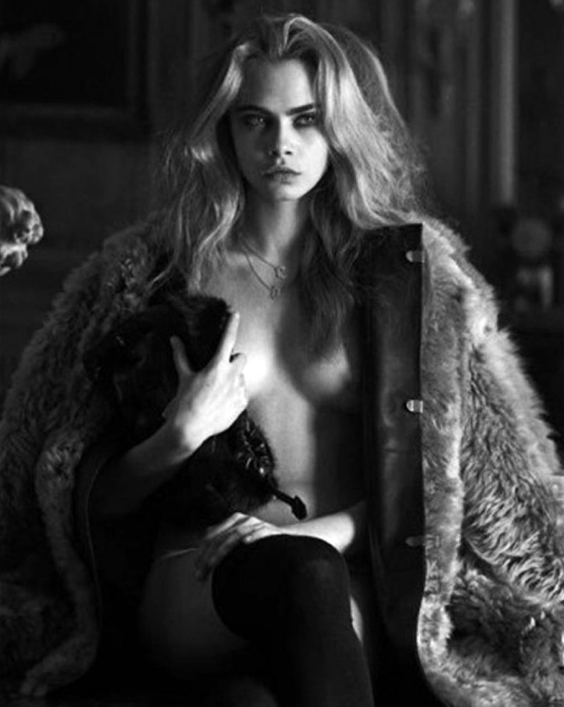 Cara Delevingne Peter Lindbergh