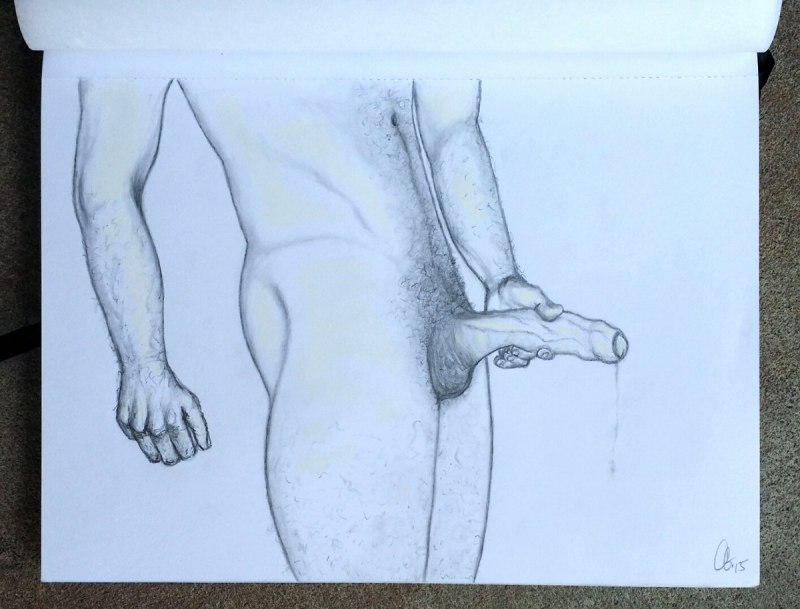 Порнорисунки карандашом