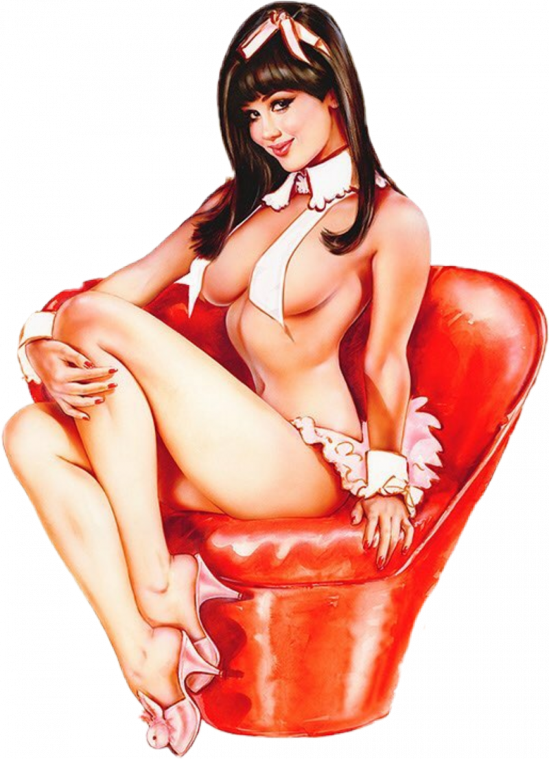 Рисунки в стиле пин ап анал