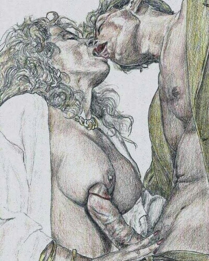 Нарисованные порно-рисунки